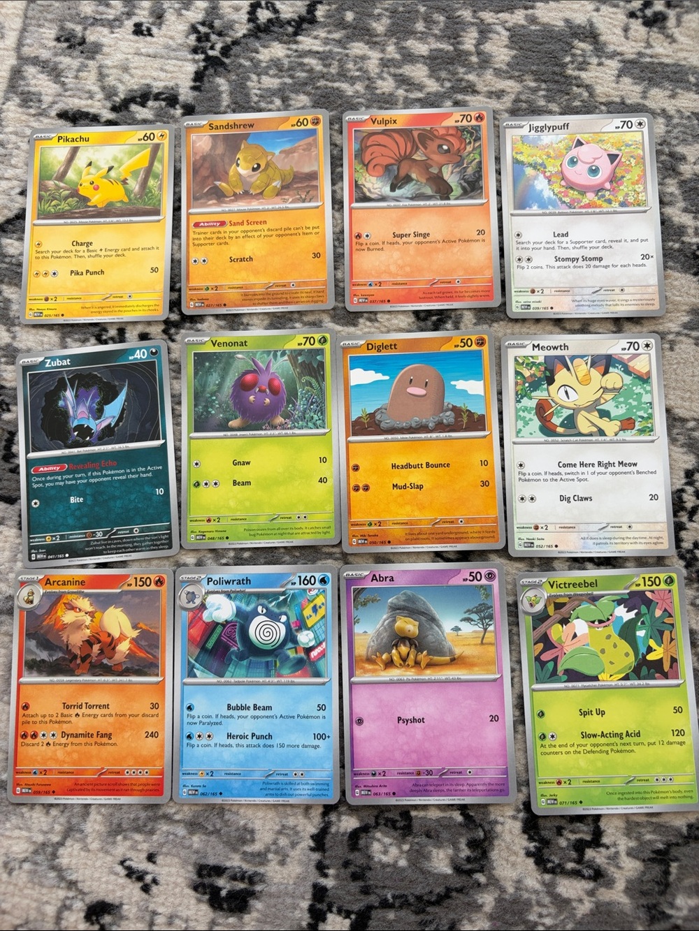 Pokemon 151 Binder Builder Lot 58 Unique Cards No Duplicates - Picture 8 of 9